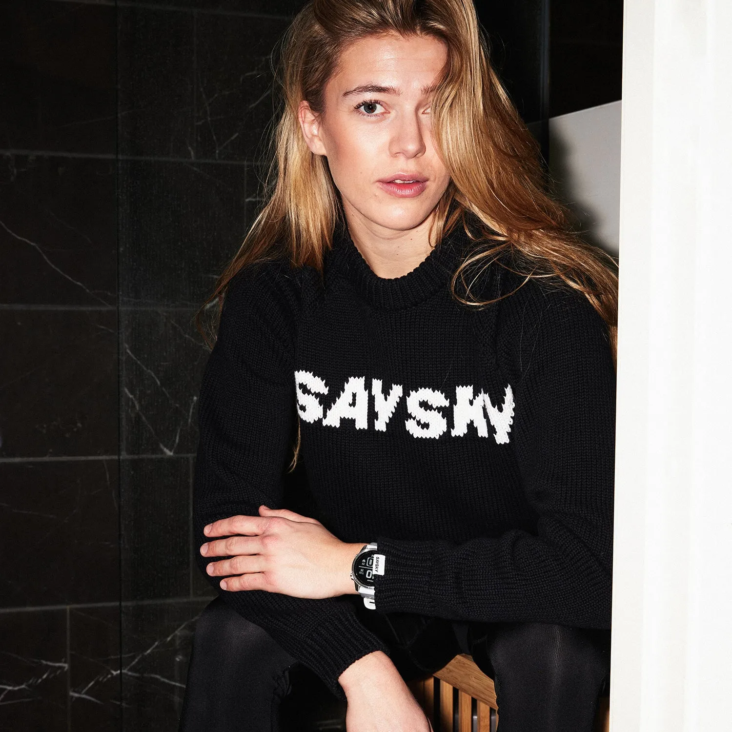 Everyday Heavy Knit Crew Neck