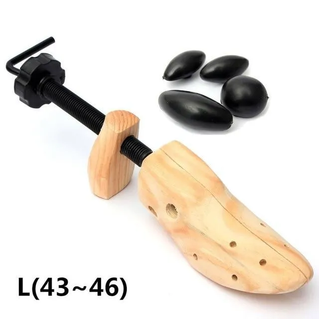 ExpandMaster™ Expandable Wooden Shoe Stretcher