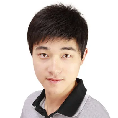 Fluffy Short Hair Wig for Males