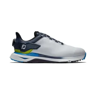 FOOTJOY Pro/SLX BOA Men's Spikeless Shoes (White/Navy/Blue)