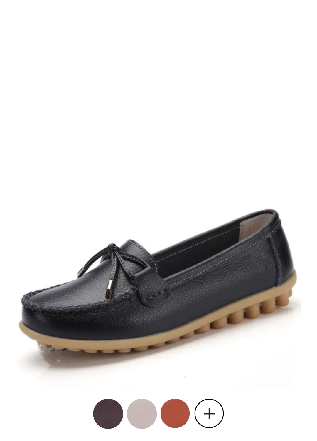 Galicia Women's Flat Black Shoes