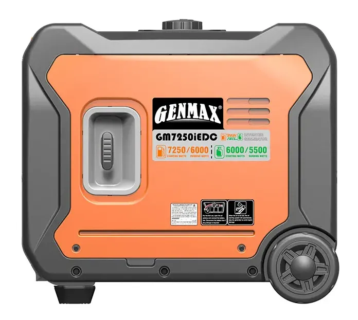 GENMAX GM7250iEDC 6000W/7250W 50 Amp Remote Start Dual Fuel Inverter Generator Parallel Ready New