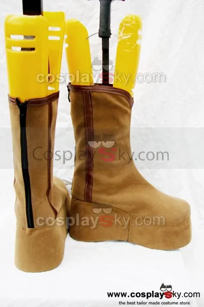 Gin Tama kagura Cosplay Boots Shoes Custom Made