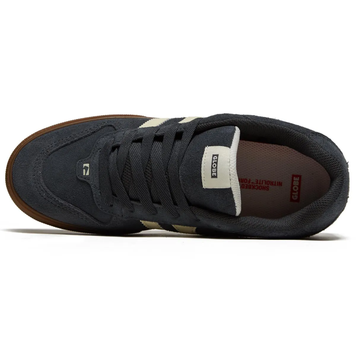 Globe Encore 2 Shoes - Lead/Gum