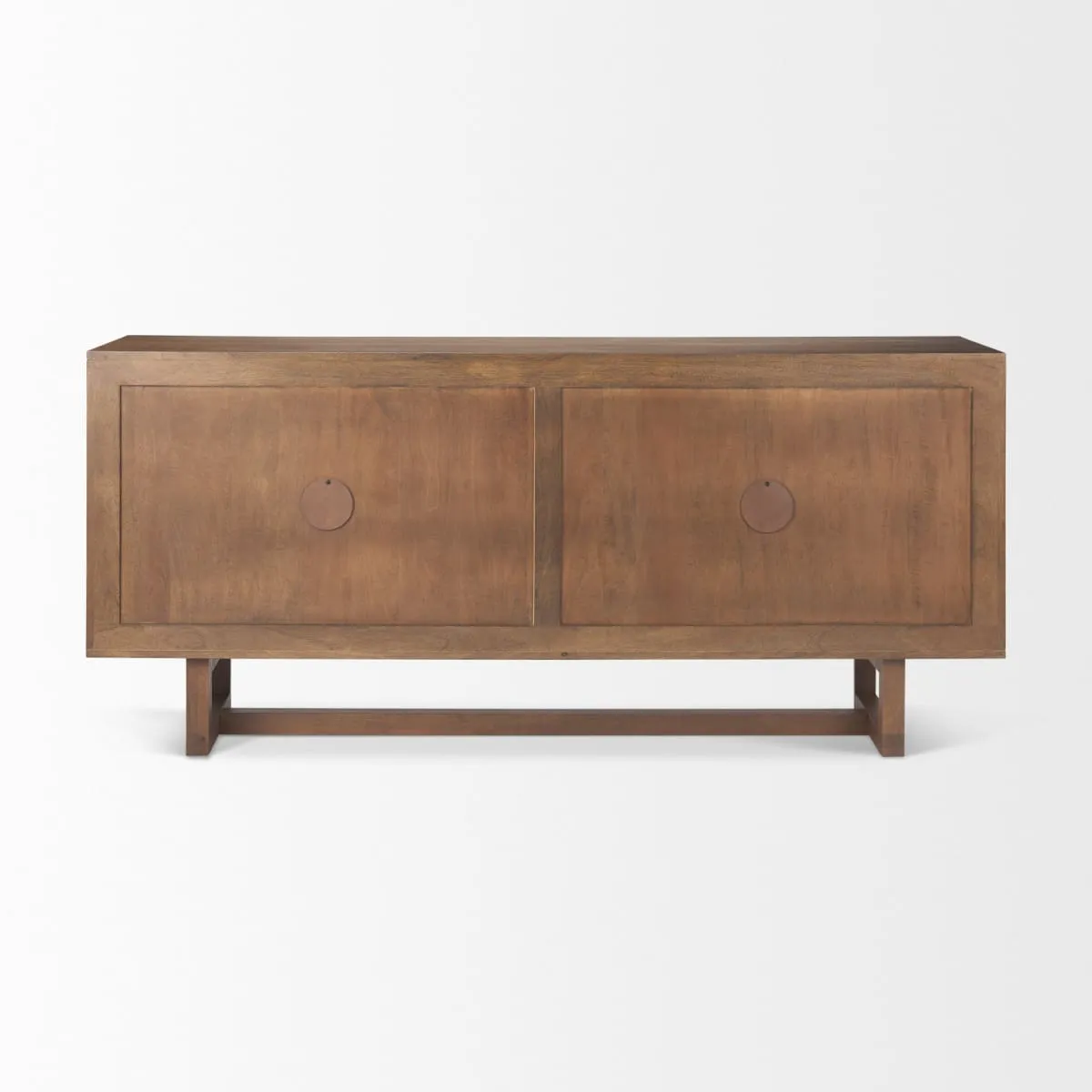 Grier Sideboard Medium Brown Wood | Cane Accent