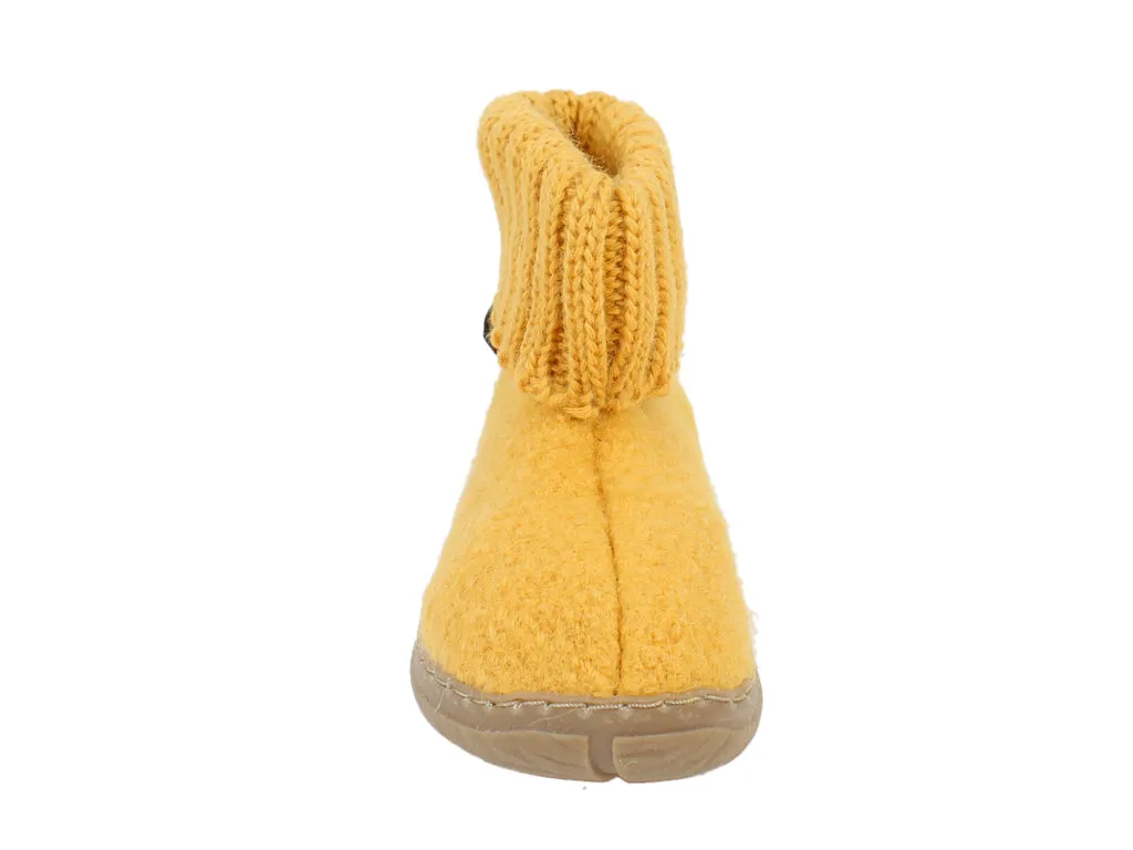 Haflinger Children's slippers Toni Yellow