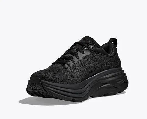 HOKA MENS BONDI 8 - BLACK