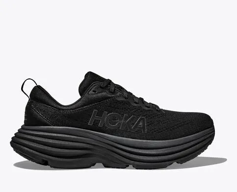 HOKA MENS BONDI 8 - BLACK