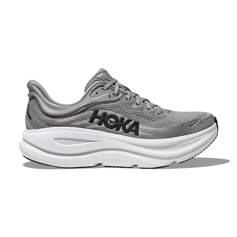 HOKA Men's Bondi 9 Galactic Grey/Stellar Grey