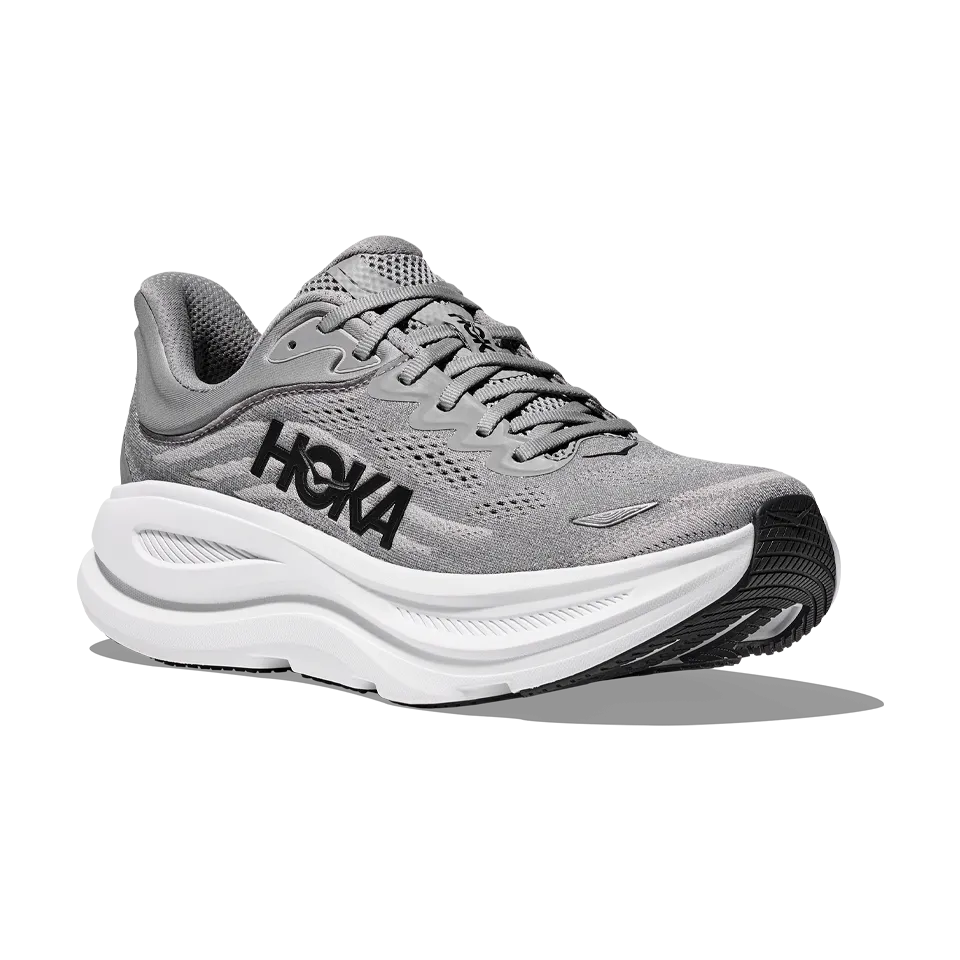 HOKA Men's Bondi 9 Galactic Grey/Stellar Grey