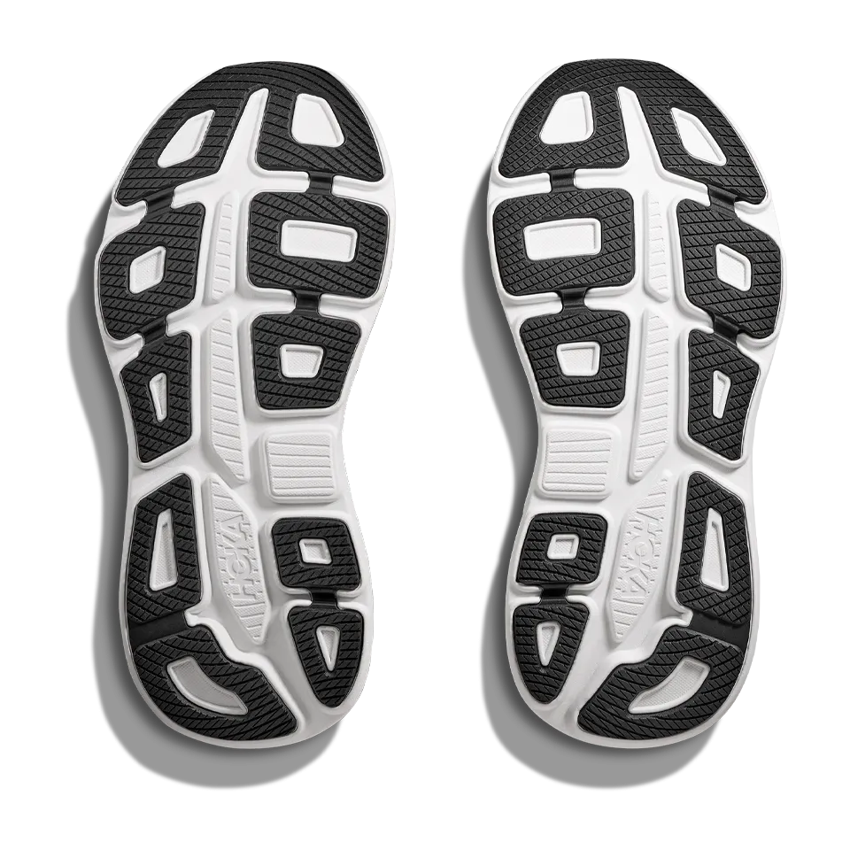 HOKA Men's Bondi 9 Wide Black/White