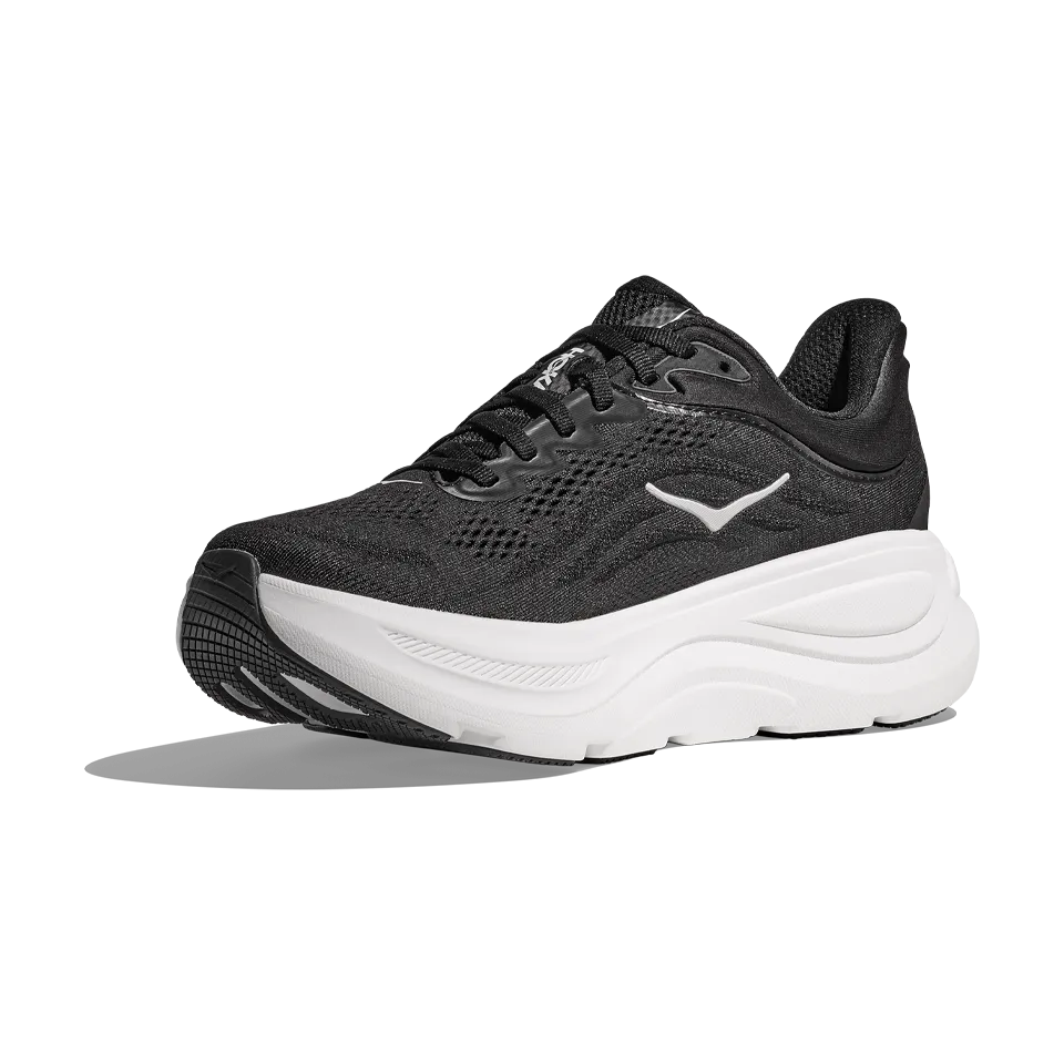 HOKA Men's Bondi 9 Wide Black/White