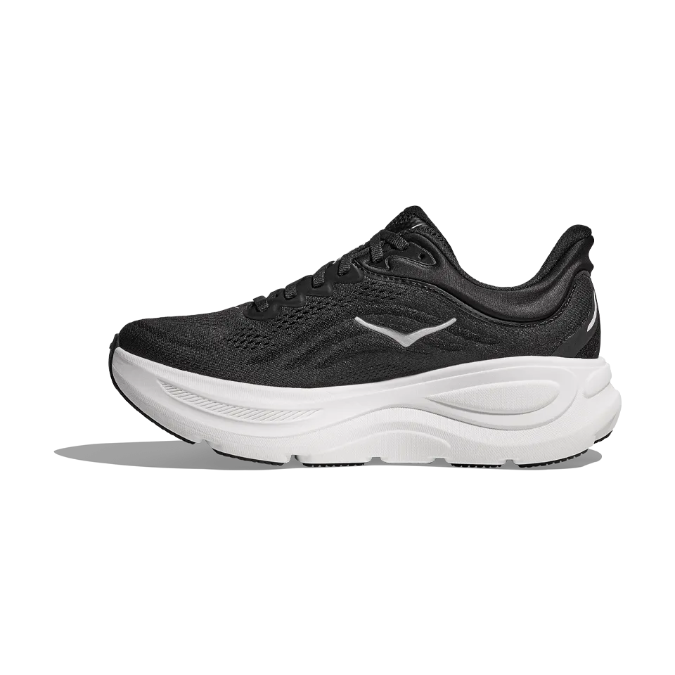 HOKA Men's Bondi 9 Wide Black/White