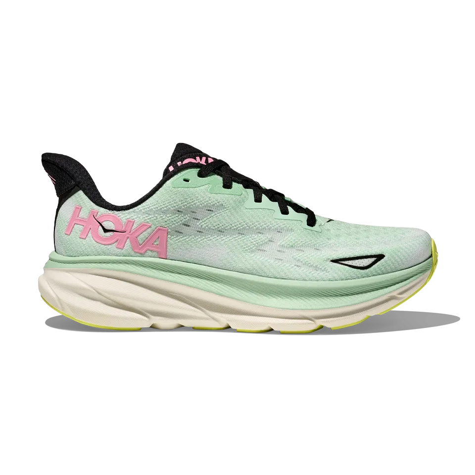 HOKA Women's Clifton 9 Mint Fluorite/Snow Melt