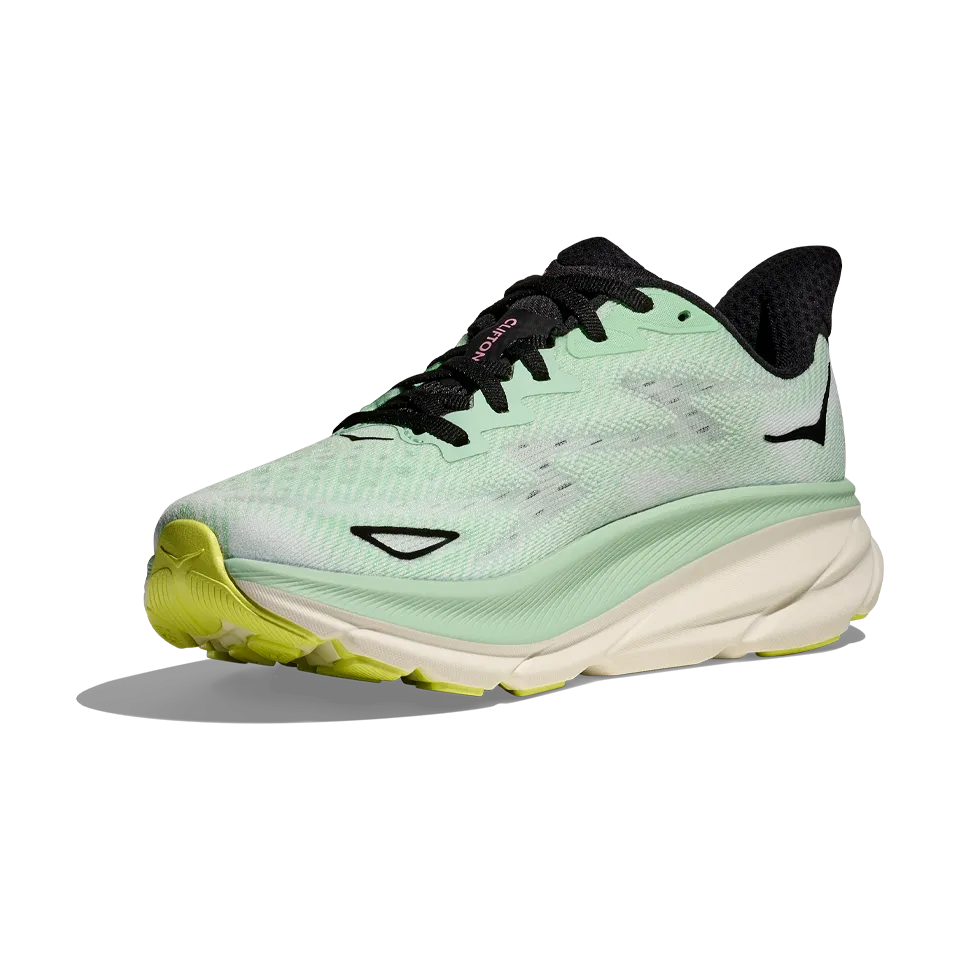 HOKA Women's Clifton 9 Mint Fluorite/Snow Melt