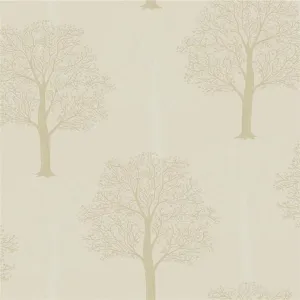 Holden Ornella Cream Tree Glitter Wallpaper - 35250