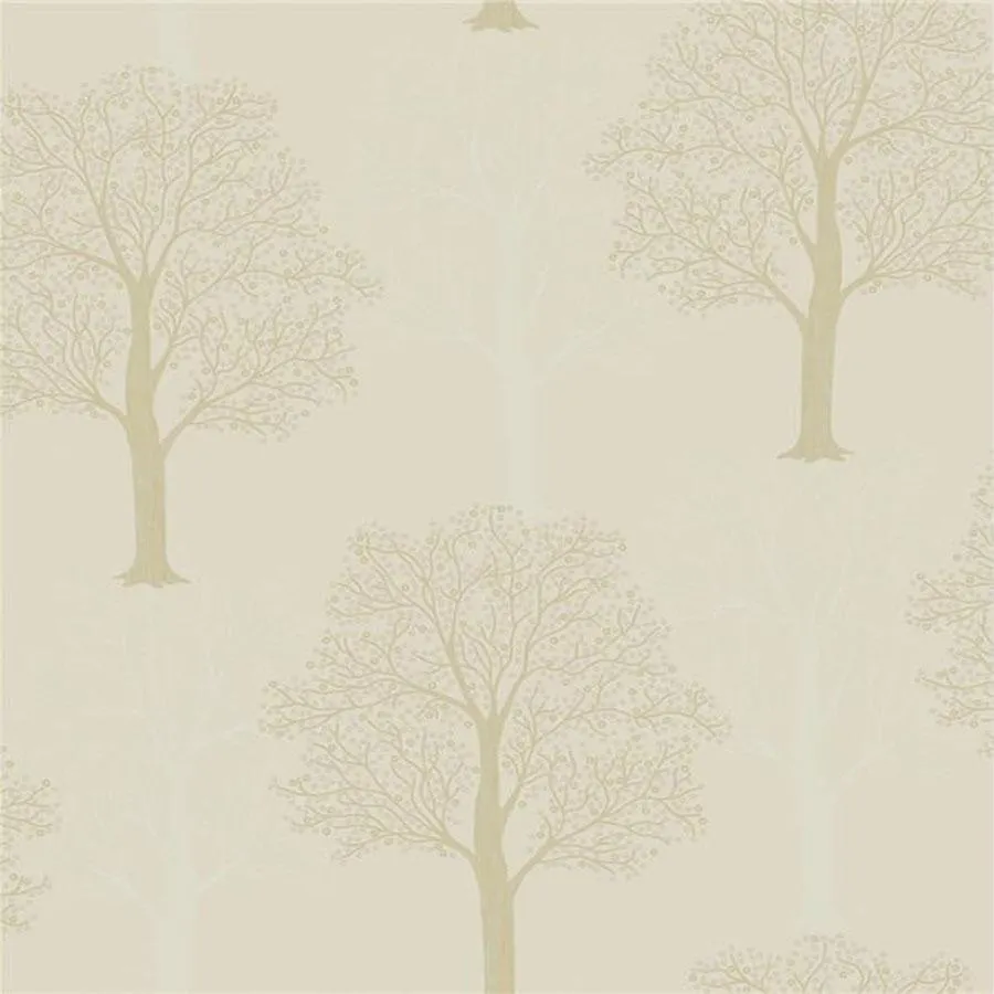 Holden Ornella Cream Tree Glitter Wallpaper - 35250