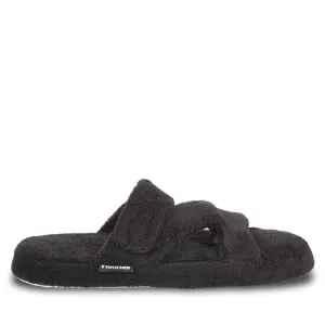 Hounds Women's Fluffy Z Slippers - Black