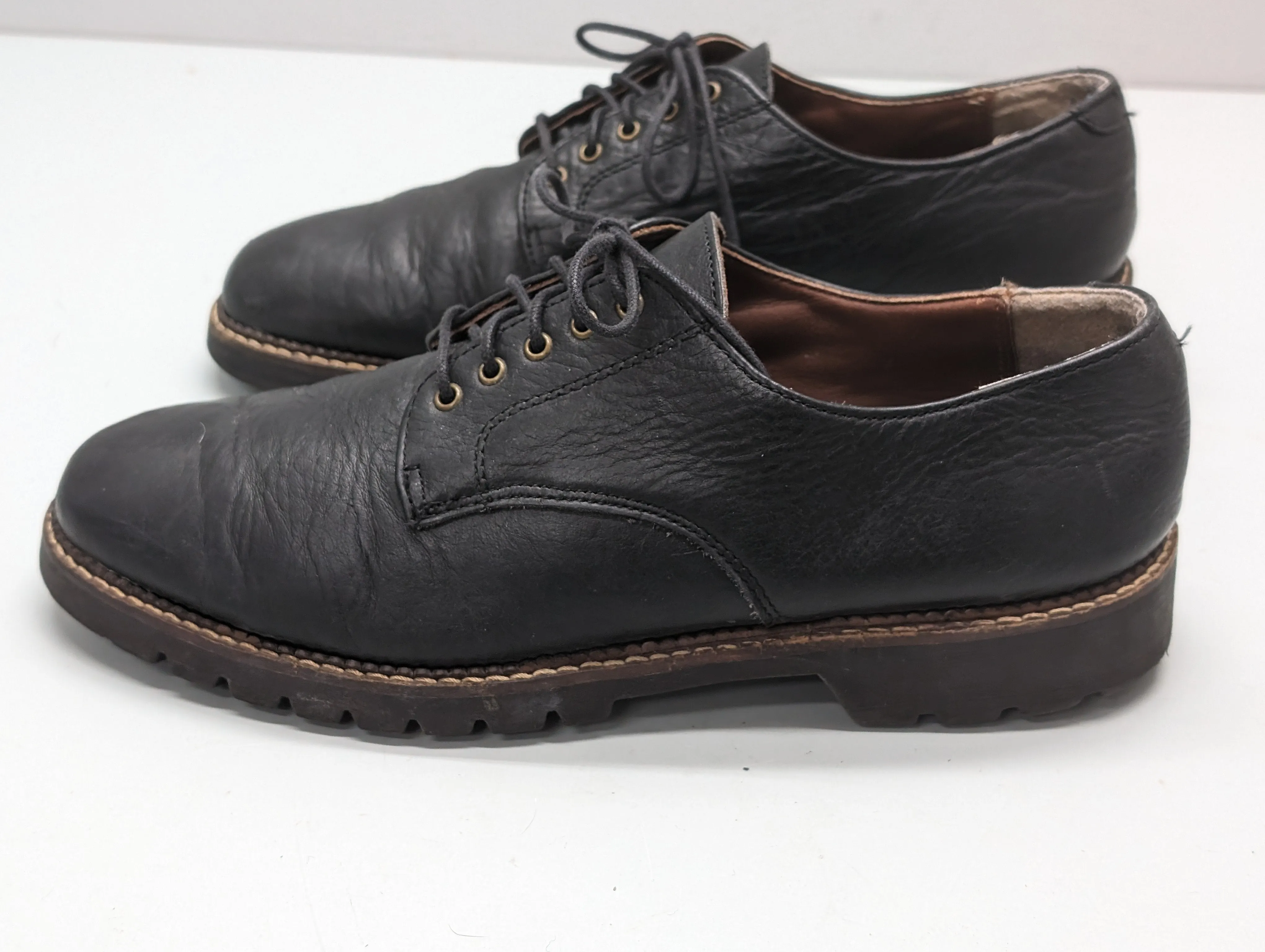 HS Trask Bison Leather Men's Casual Bluchers* -  5-hole - US Size 9 M  - F*S