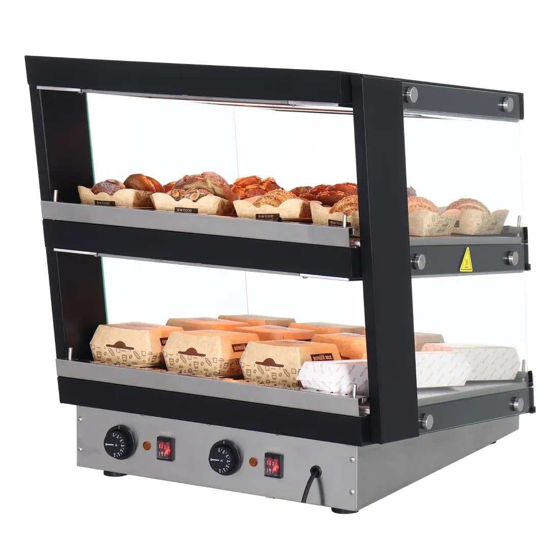 HW925 Buffalo Sloped Chute Food Warmer 2 Shelf