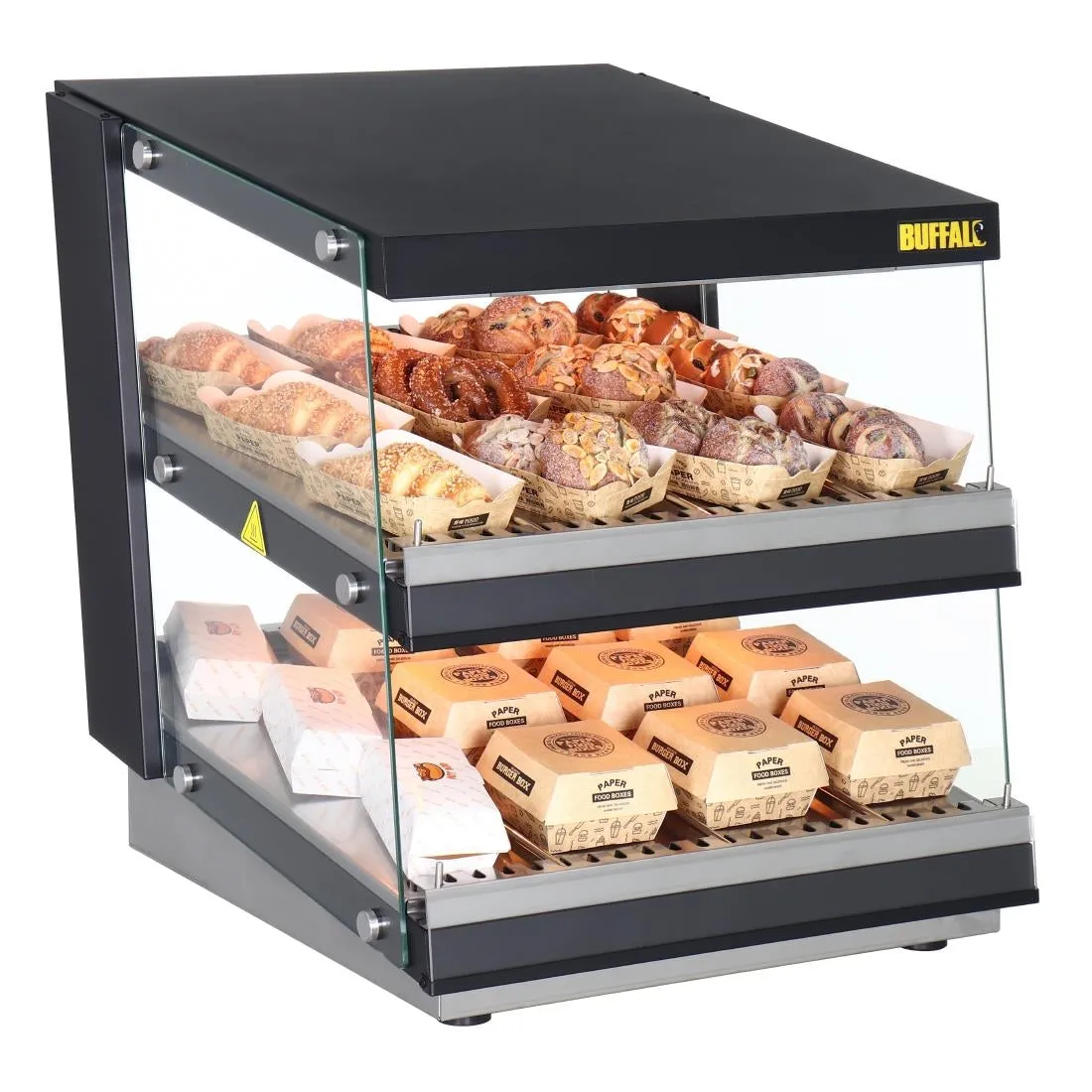 HW925 Buffalo Sloped Chute Food Warmer 2 Shelf