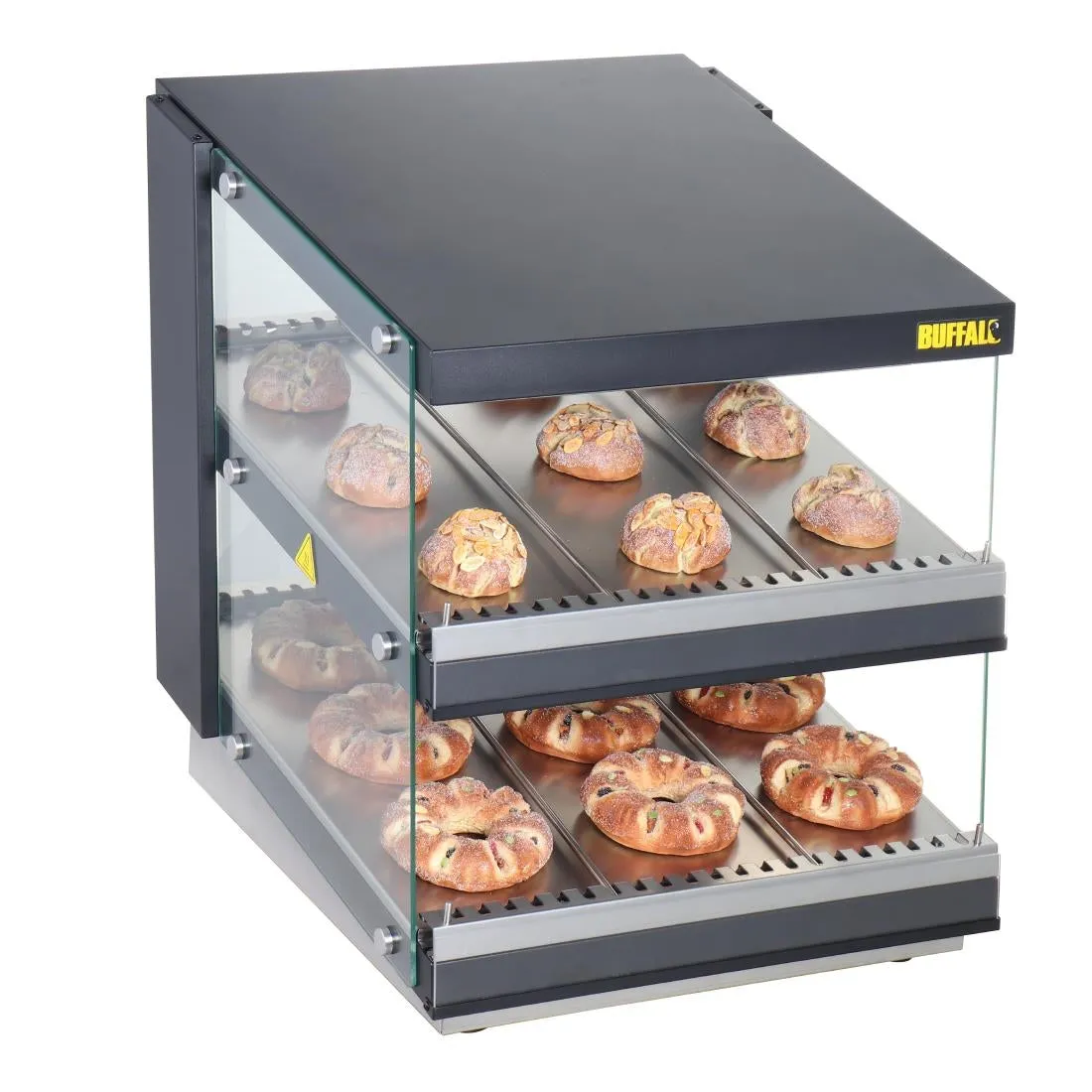 HW925 Buffalo Sloped Chute Food Warmer 2 Shelf