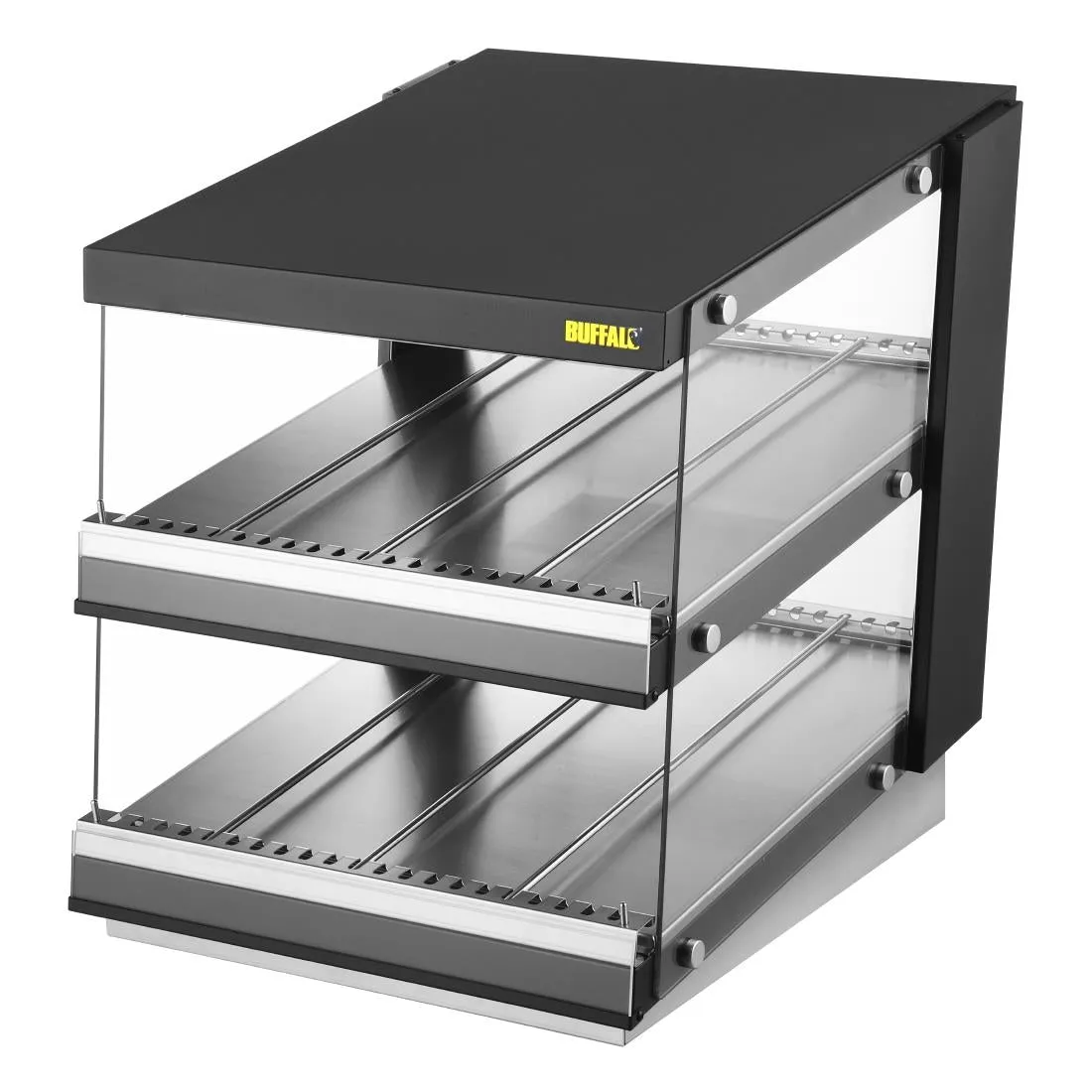 HW925 Buffalo Sloped Chute Food Warmer 2 Shelf