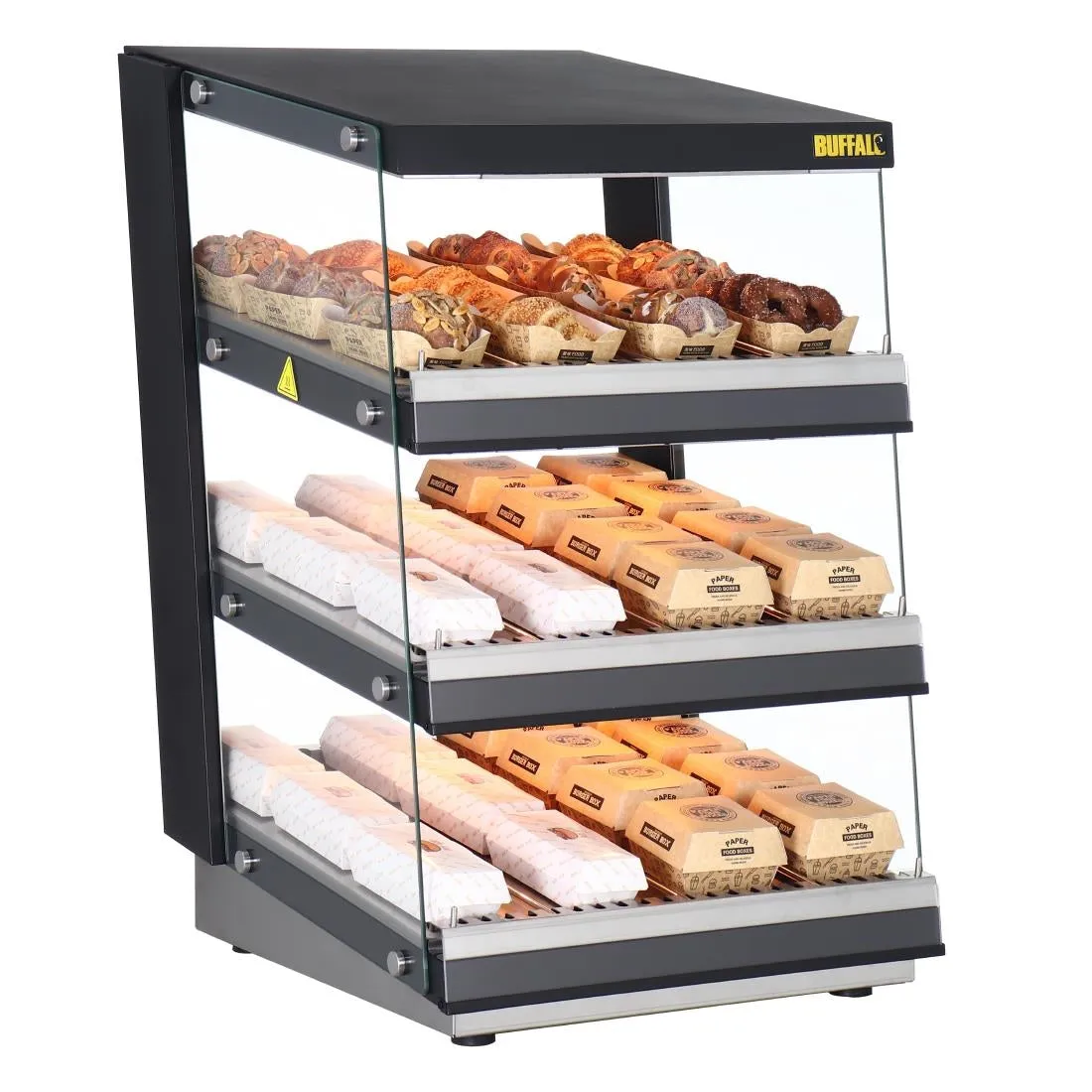 HW926 Buffalo Sloped Chute Food Warmer 3 Shelf