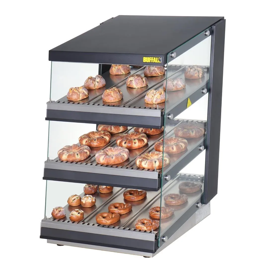 HW926 Buffalo Sloped Chute Food Warmer 3 Shelf