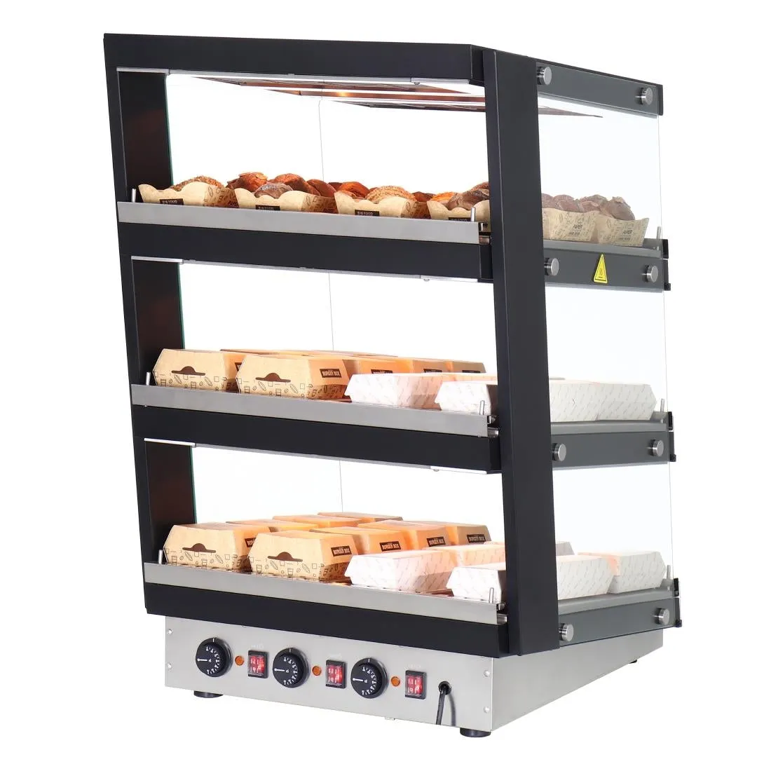 HW926 Buffalo Sloped Chute Food Warmer 3 Shelf