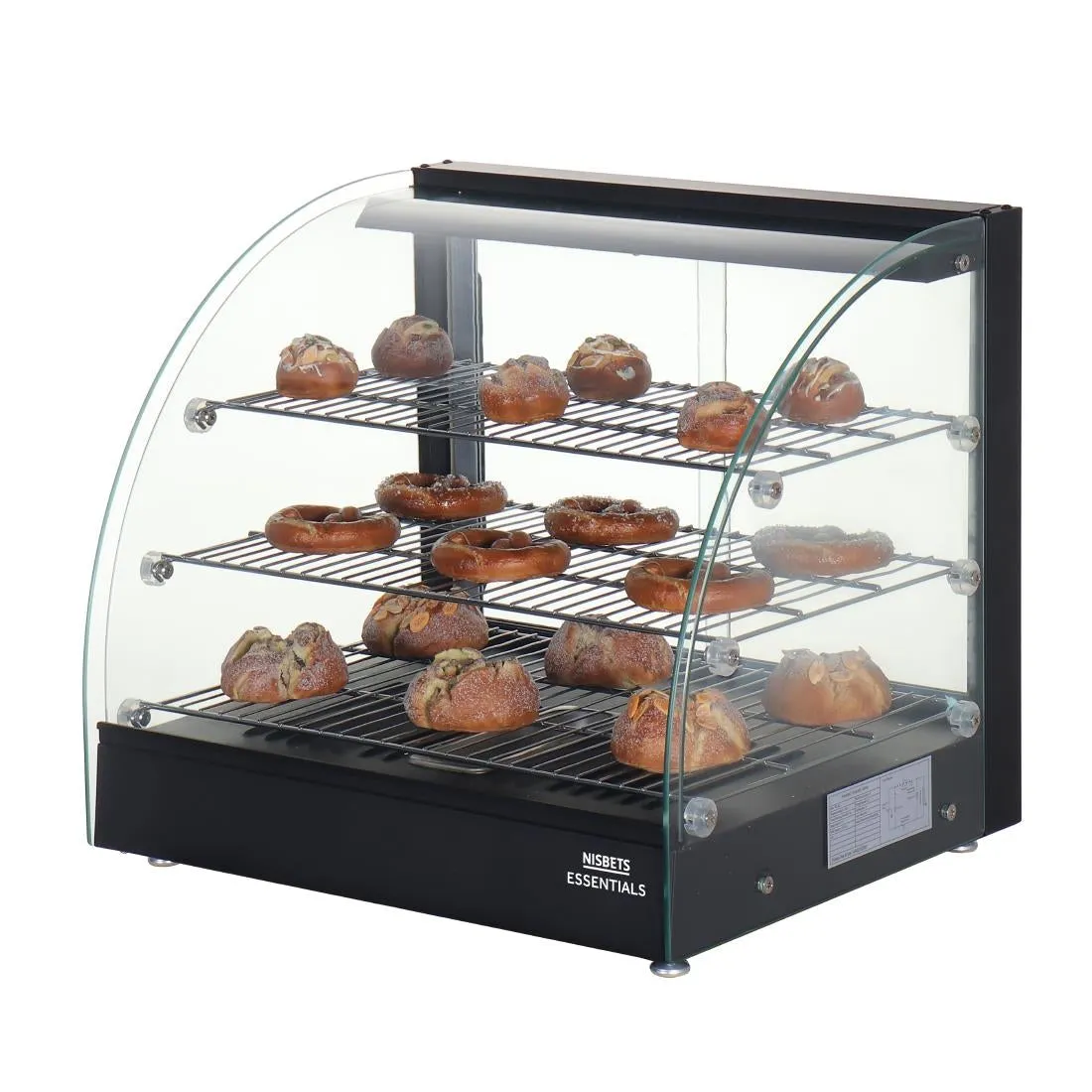 HW929 Nisbets Essentials Heated Food Display Merchandiser 82Ltr