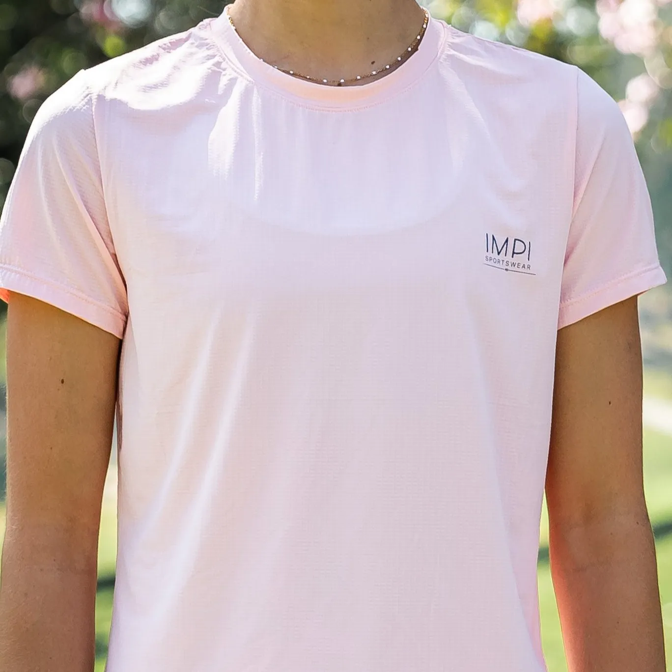 IMPI Running Tee - Pale Pink