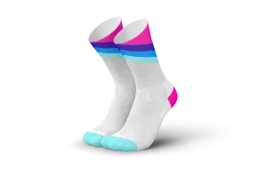 INCYLENCE Running Grades Blue Pink Long Sock