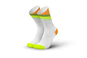 INCYLENCE Running Grades Green Orange Long Sock