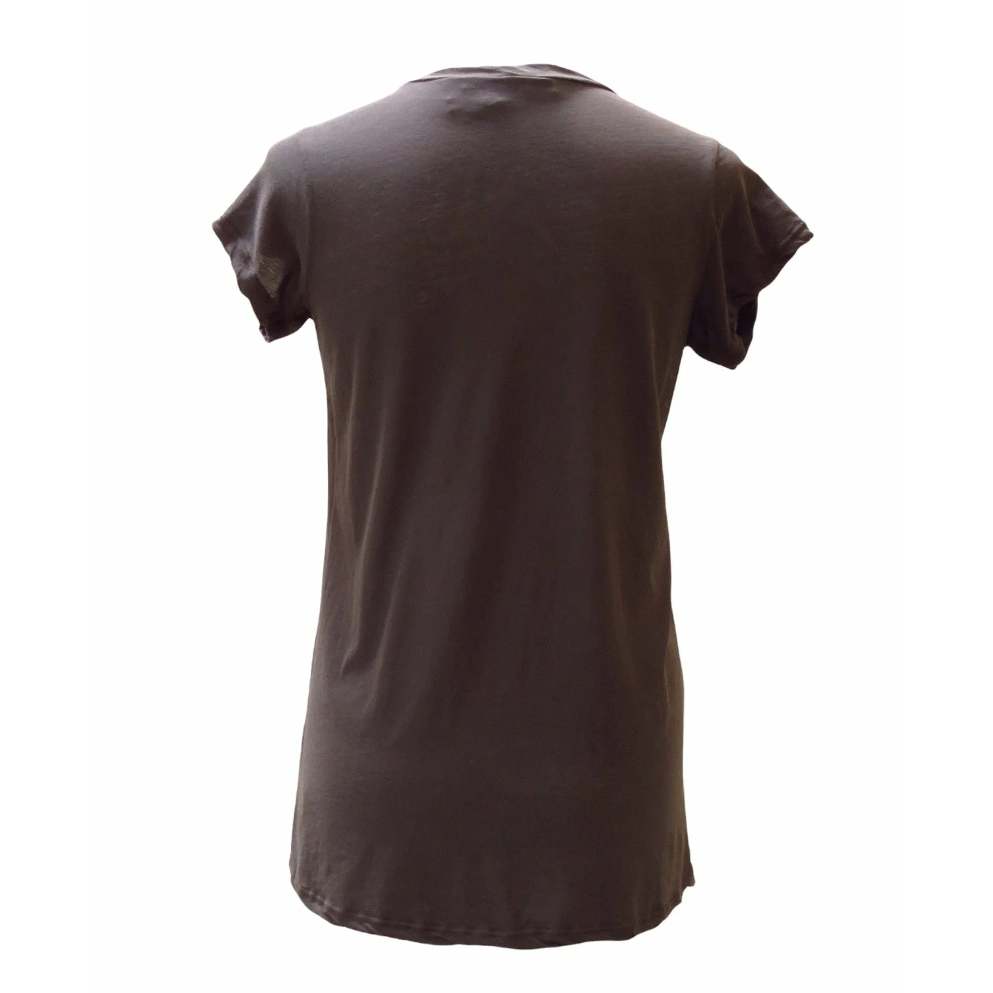 James Perse High Gauge Jersey Deep V Tee