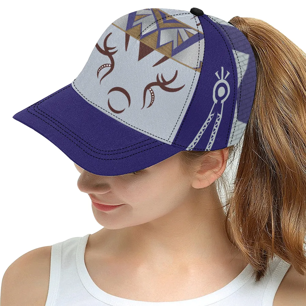 Julia MOTHER NATURE All Over Print Hat - Unisex - Blue