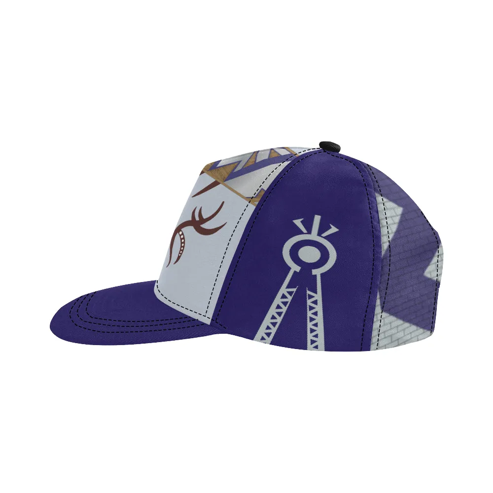 Julia MOTHER NATURE All Over Print Hat - Unisex - Blue