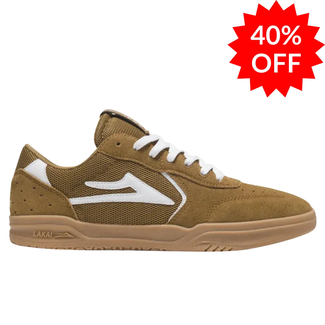 Lakai Atlantic - Tan / Gum Suede - Skate Shoes