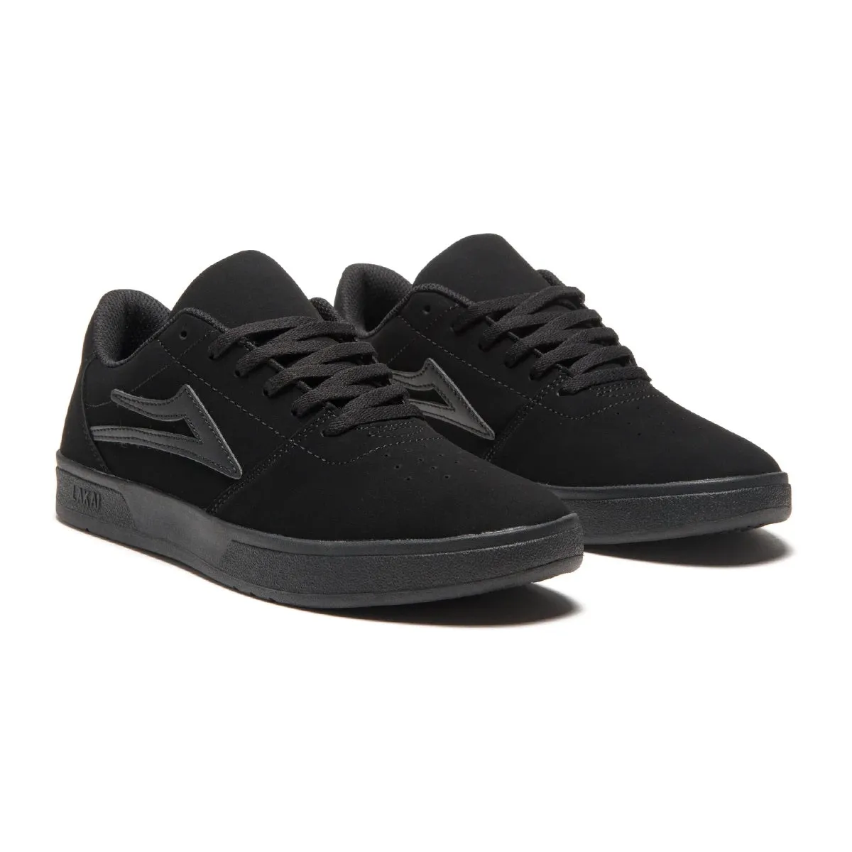 Lakai Shoes Brighton - Black/Black Nubuk