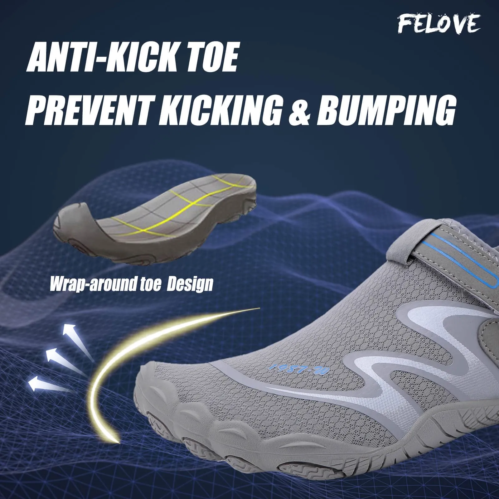 Lightweight Non Slip Breathable Wading Shoes