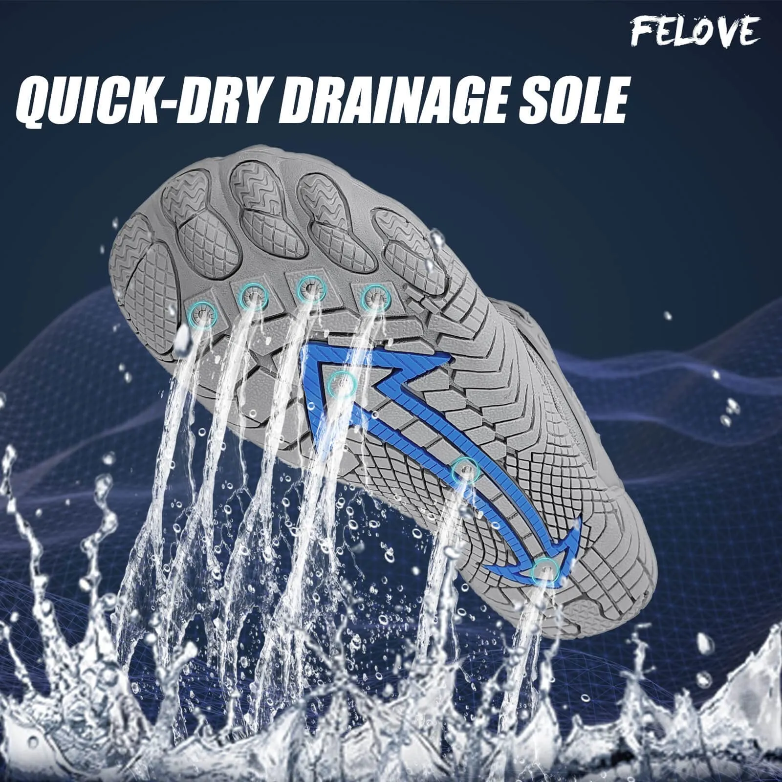 Lightweight Non Slip Breathable Wading Shoes