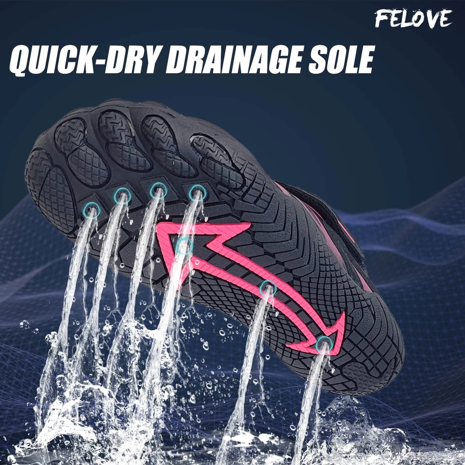 Lightweight Non Slip Breathable Wading Shoes