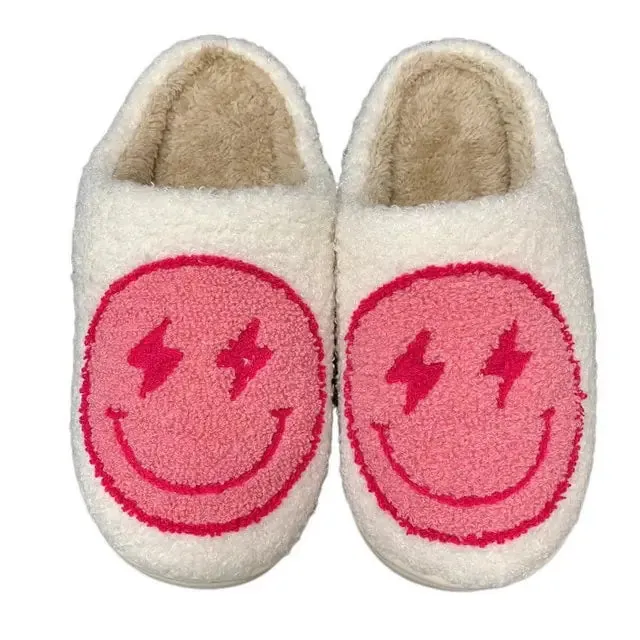 Love Heart Fluffy fur Slippers