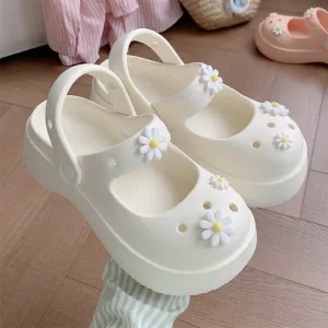 Mary Jane Flower Shoes