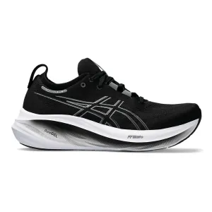 Men's Asics GEL-Nimbus 26, Black/Graphite Grey, 12.5 2E Wide