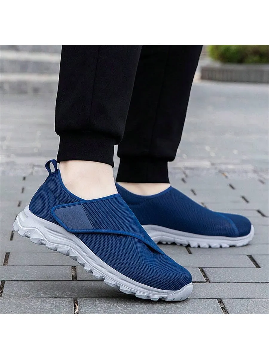 Men's Athletic Shoes, Spring/Summer Breathable Mesh, Wide Width And Toe Cap, Jogging/Hiking/Daily Use, Extra Wide Running Shoes, Lightweight/Comfortable, Non-Slip Travel Shoes