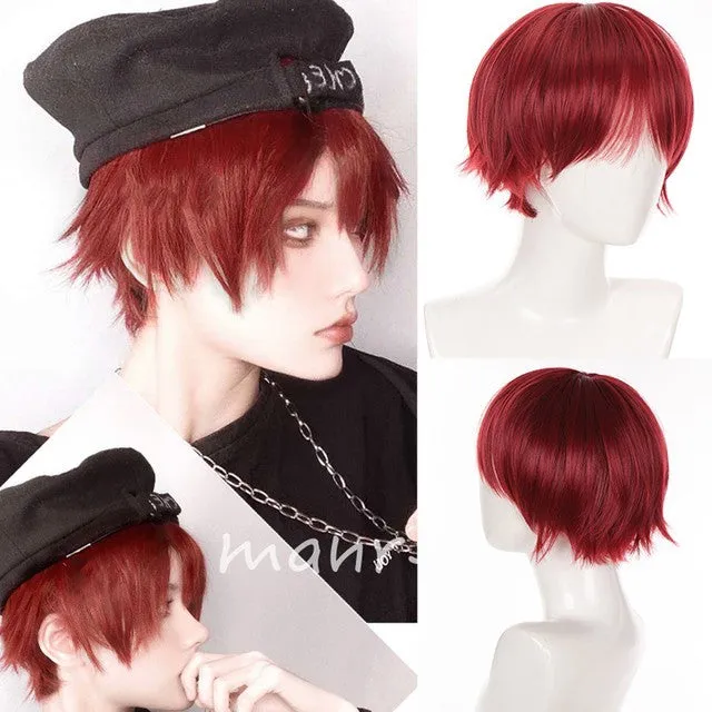 Men's Fluffy Handsome wig