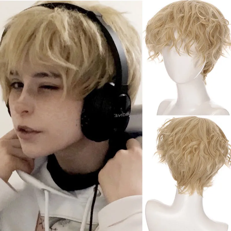 Men's Fluffy Handsome wig