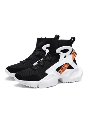 Men'S High-Top Added Height Casual Shoes