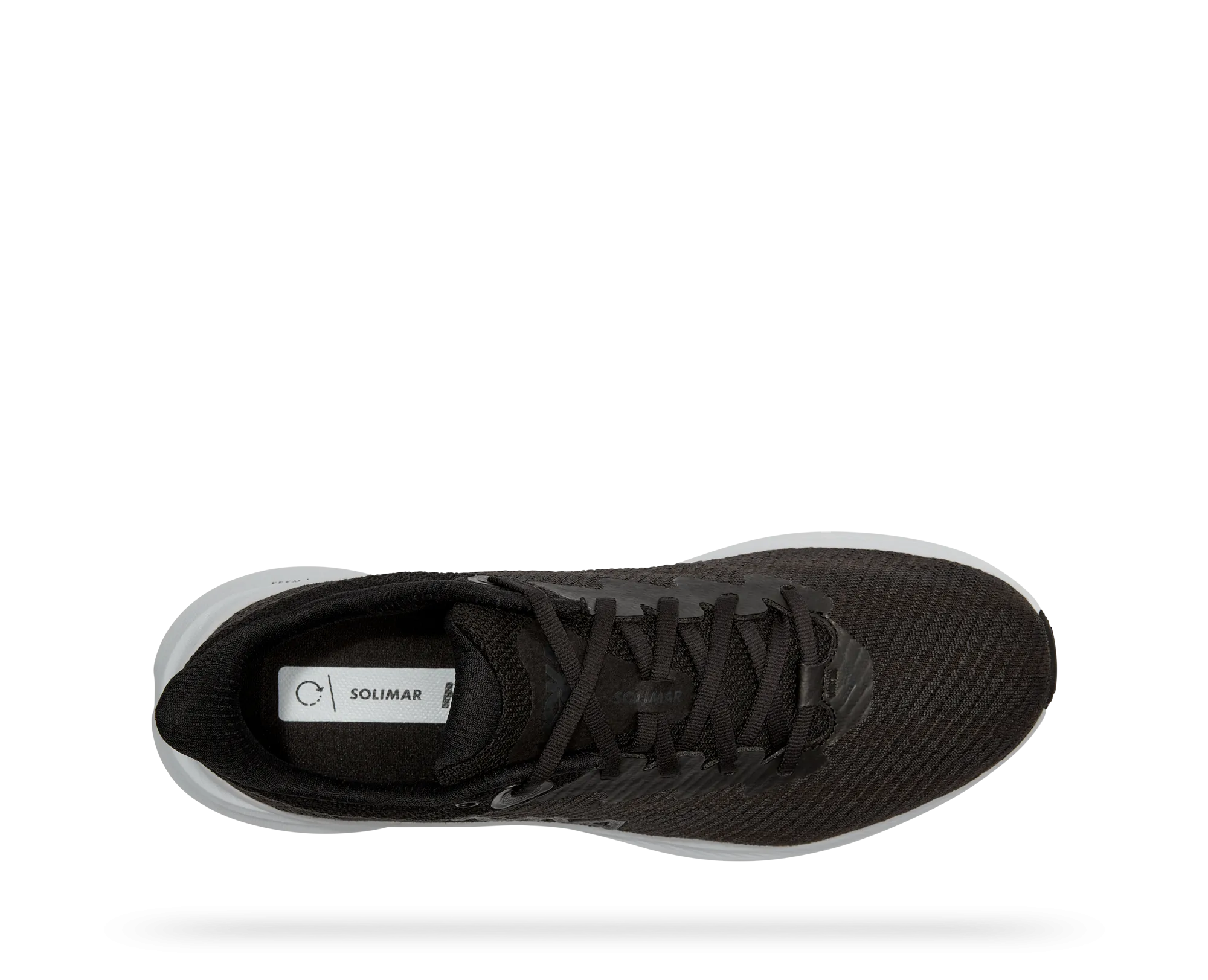 Men's Hoka Solimar Color: Black / White (WIDE WIDTH)